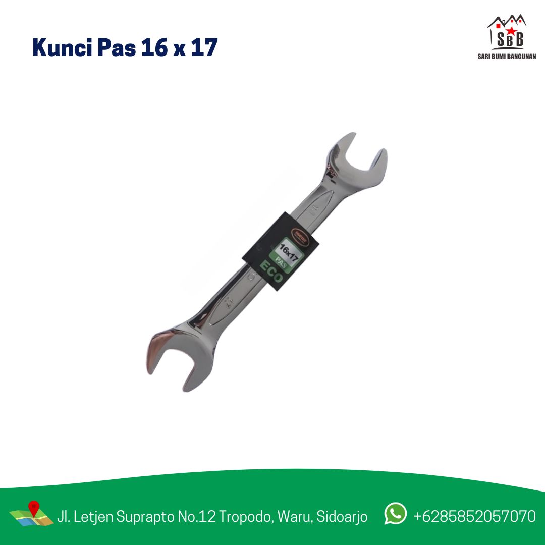 Kunci Pas 16 X 17